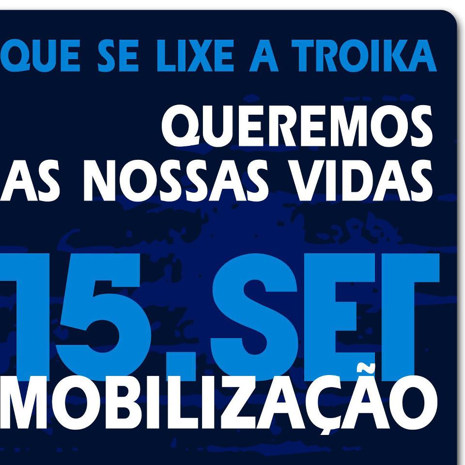 Manifestação de 15 de Setembro une Portugal contra a Troika